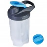 Фитнес-бутылка Contigo Fitness Protein shakers Blue 590 ml.- фото 1 на сайте everymart.ru