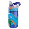 Детская бутылка для воды Contigo Gizmo Flip Blue dinosaur 420 ml.- фото 1 на сайте everymart.ru
